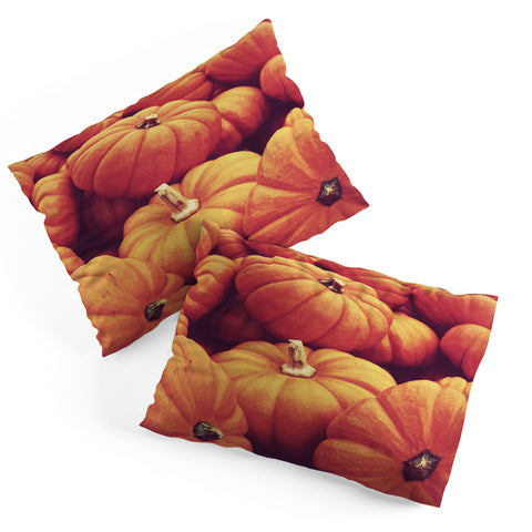 Shannon Clark Pumpkin Pile Pillow Shams