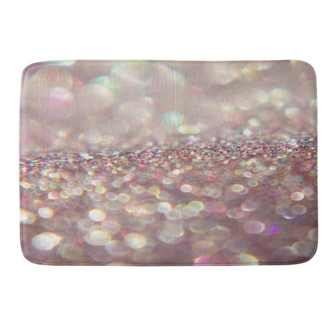 Shannon Clark Purple Glitter Memory Foam Bath Mat