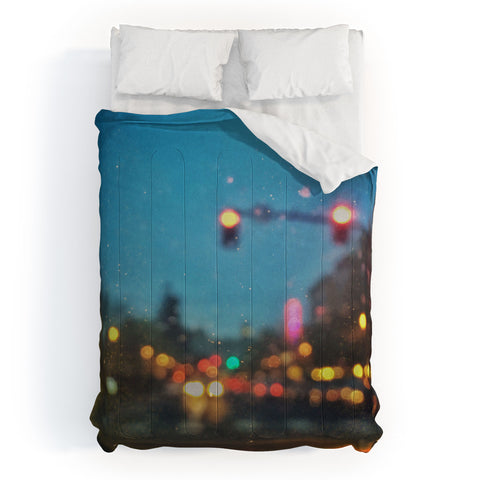 Shannon Clark Rainy City Nights Comforter