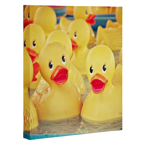 Shannon Clark Rubber Duckies Art Canvas
