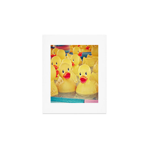 Shannon Clark Rubber Duckies Art Print