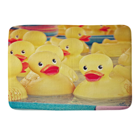Shannon Clark Rubber Duckies Memory Foam Bath Mat
