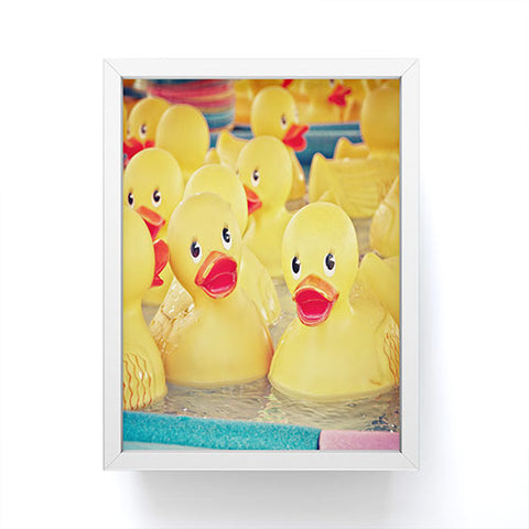 Shannon Clark Rubber Duckies Framed Mini Art Print