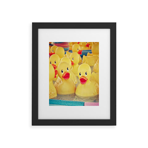 Shannon Clark Rubber Duckies Framed Art Print