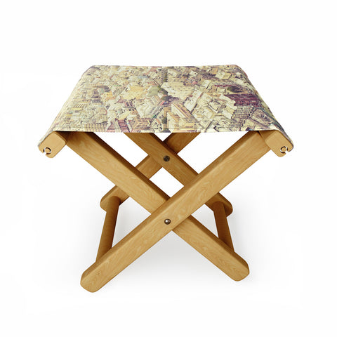 Shannon Clark San Fran Rooftops Folding Stool