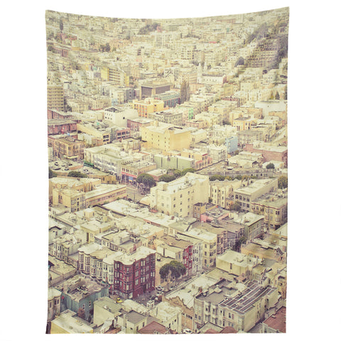 Shannon Clark San Fran Rooftops Tapestry