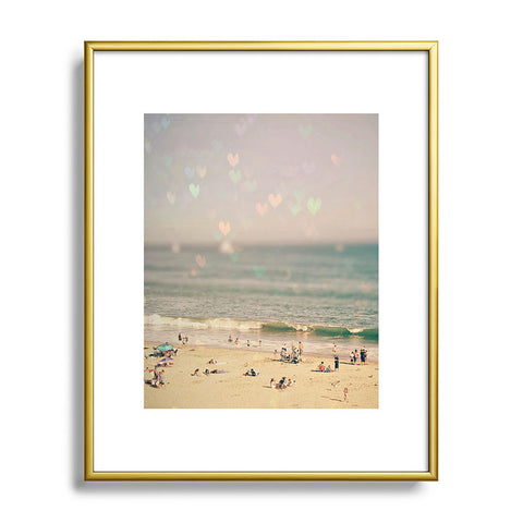Shannon Clark Santa Cruz Love Metal Framed Art Print