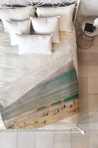 Shannon Clark Santa Cruz Love Fleece Throw Blanket