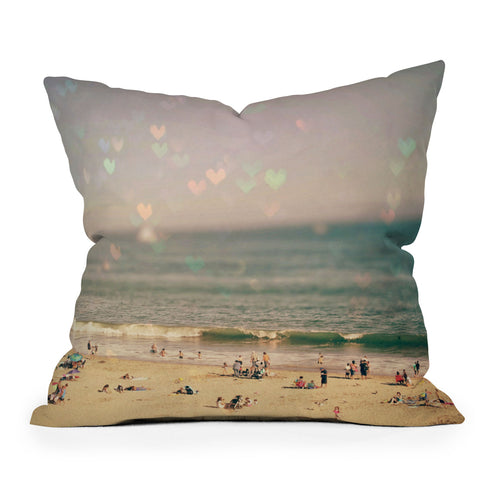 Shannon Clark Santa Cruz Love Throw Pillow
