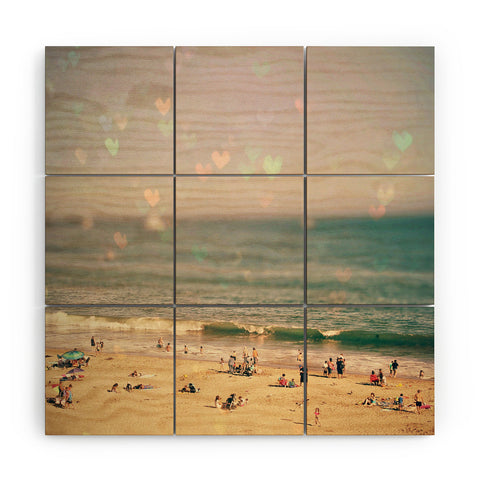 Shannon Clark Santa Cruz Love Wood Wall Mural