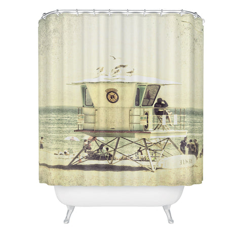 Shannon Clark Santa Cruz Mood Shower Curtain