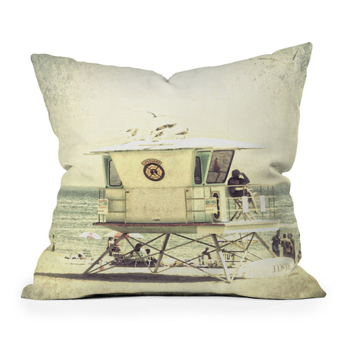 Shannon Clark Santa Cruz Mood Throw Pillow