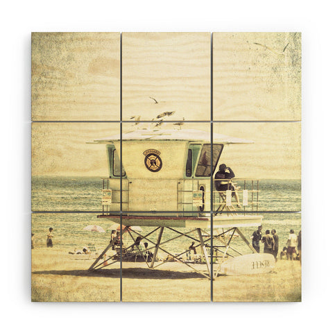 Shannon Clark Santa Cruz Mood Wood Wall Mural