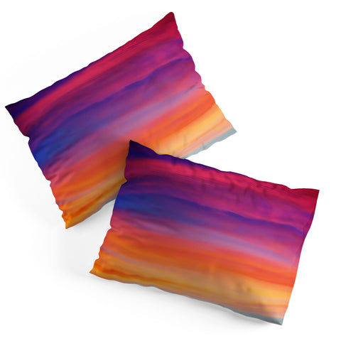 Shannon Clark Saturated Sky Pillow Shams