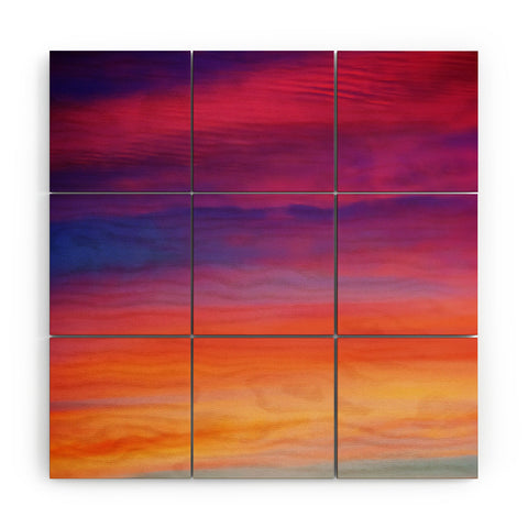 Shannon Clark Saturated Sky Wood Wall Mural