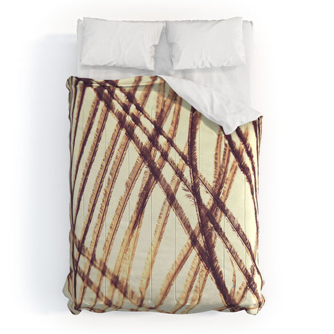 Shannon Clark Sheer Gold Comforter