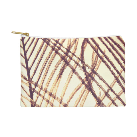 Shannon Clark Sheer Gold Pouch