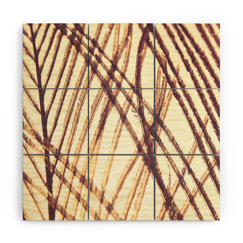 Shannon Clark Sheer Gold Wood Wall Mural