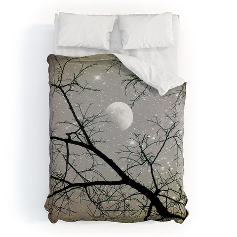 Shannon Clark Silver Sky Duvet Cover