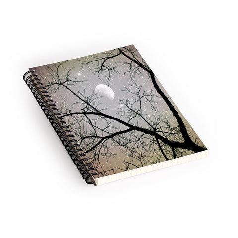 Shannon Clark Silver Sky Spiral Notebook