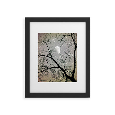 Shannon Clark Silver Sky Framed Art Print