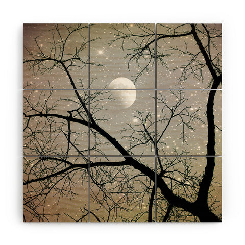 Shannon Clark Silver Sky Wood Wall Mural