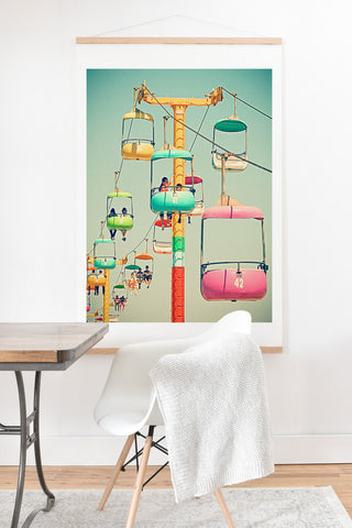 Shannon Clark Sky Gliding Art Print And Hanger