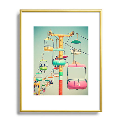 Shannon Clark Sky Gliding Metal Framed Art Print