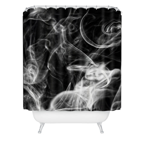 Shannon Clark Smoke Shower Curtain