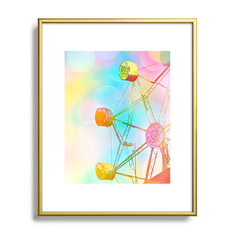 Shannon Clark Spin Metal Framed Art Print