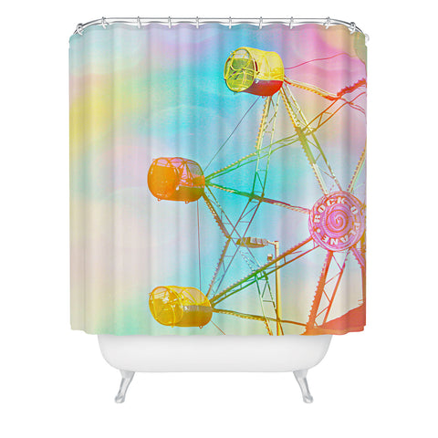 Shannon Clark Spin Shower Curtain