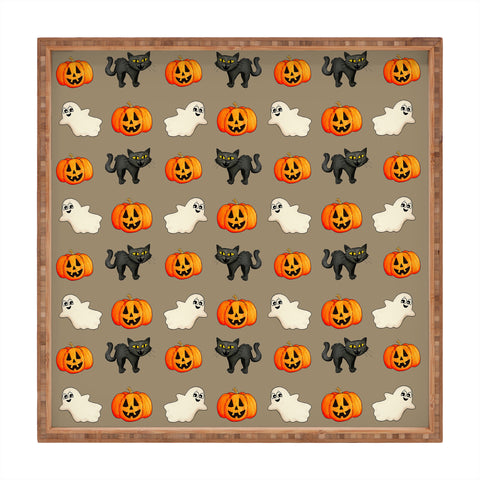 Shannon Clark Spooky Season Square Tray
