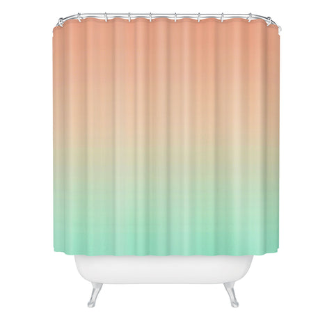 Shannon Clark Spring Ombre Shower Curtain