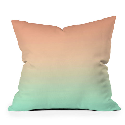 Shannon Clark Spring Ombre Throw Pillow