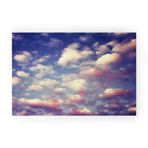 Shannon Clark Spring Sky Welcome Mat