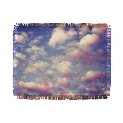 Shannon Clark Spring Sky Throw Blanket