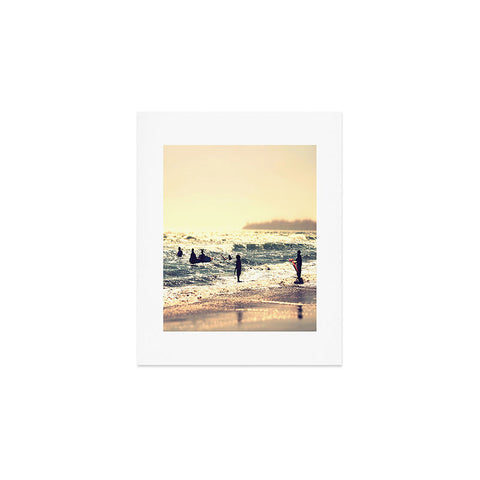 Shannon Clark Sunset Surfers Art Print