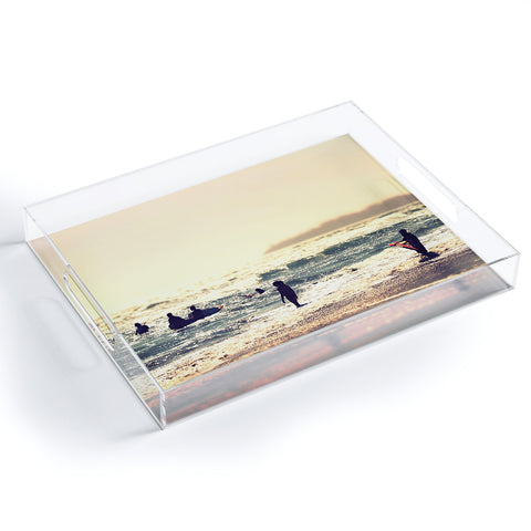 Shannon Clark Sunset Surfers Acrylic Tray