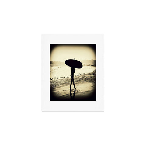 Shannon Clark Surfers Silhouette Art Print