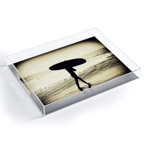 Shannon Clark Surfers Silhouette Acrylic Tray