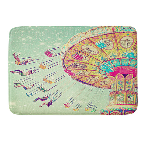 Shannon Clark Swinging Through Stars Memory Foam Bath Mat