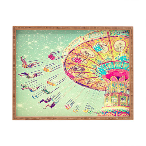 Shannon Clark Swinging Through Stars Rectangular Tray