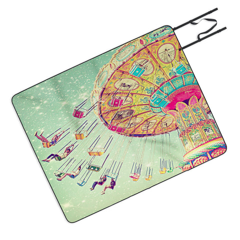 Shannon Clark Swinging Through Stars Picnic Blanket