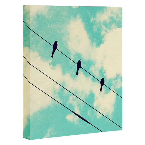 Shannon Clark Three Little Birds Art Canvas