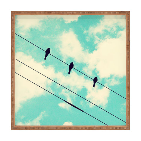 Shannon Clark Three Little Birds Square Tray