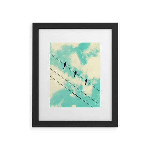 Shannon Clark Three Little Birds Framed Art Print