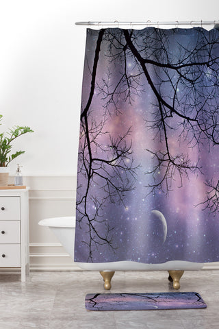 Shannon Clark Twinkle Twinkle Shower Curtain And Mat