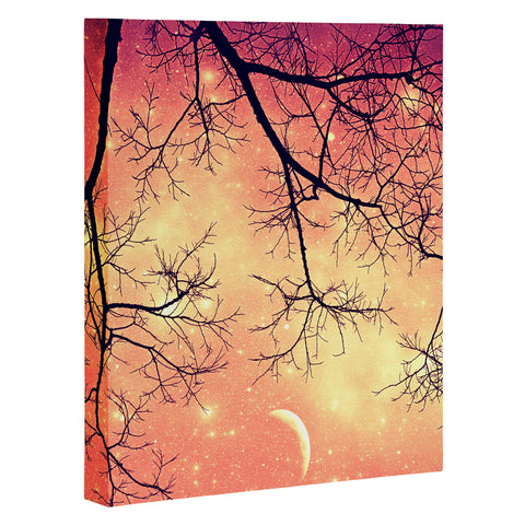 Shannon Clark Twinkley Pink Art Canvas