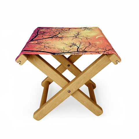 Shannon Clark Twinkley Pink Folding Stool