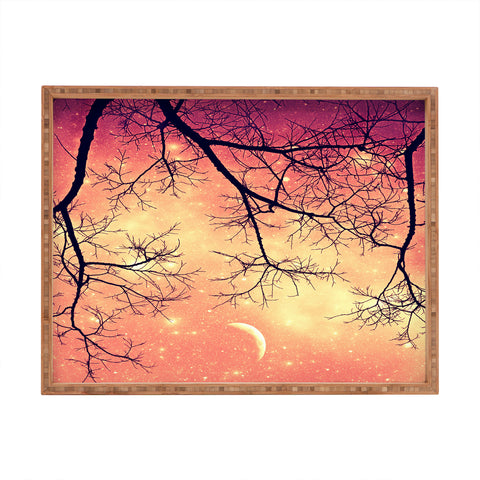 Shannon Clark Twinkley Pink Rectangular Tray